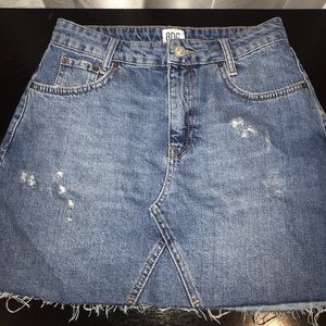 Urban Outfitters blue jean skirt
